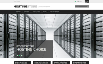 Hosting PrestaShop Teması