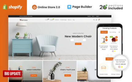 Interio Furniture Store Shopify Teması