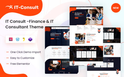 IT-Consult - Finans ve BT Danışmanı WordPress Teması