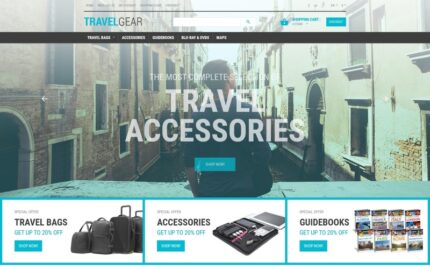 Journey Essentials Store OpenCart Şablonu