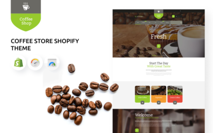 Kahve Dükkanı ve Barista Shopify Teması