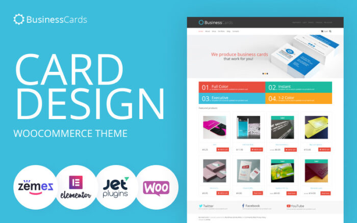 Kartvizitler - Kart Tasarım Mağazası WooCommerce Teması