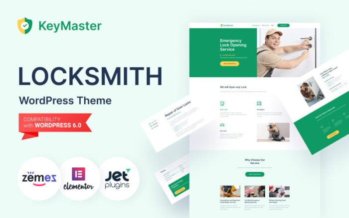 KeyMaster - Güvenlik Hizmetleri WordPress Teması