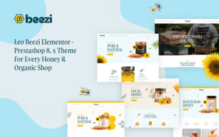 Leo Beezi Elementor - Bal ve Organik Mağaza Prestashop Teması