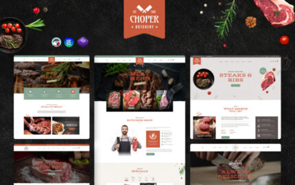 Leo Choper - Fresh Meat & Restaurant Elementor Prestashop Teması