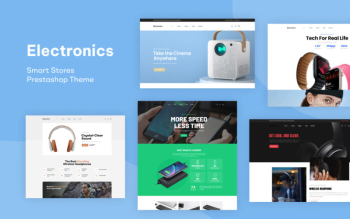 Leo Electronics Elementor - Akıllı Mağazalar Prestashop Teması