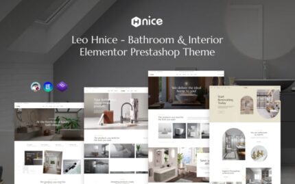 Leo Hnice - Banyo ve İç Mekan Elementor Prestashop Teması