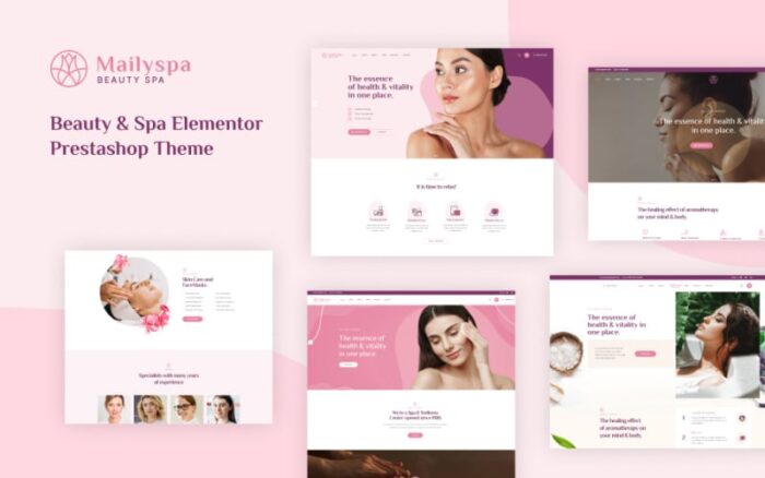 Leo Mailyspa - Güzellik ve Spa Elementor Prestashop Teması