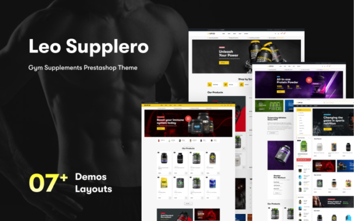 Leo Supplero - Spor Salonu Takviyeleri Prestashop Teması