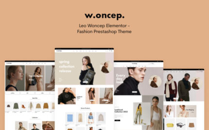 Leo Woncep Elementor - Moda Prestashop Teması