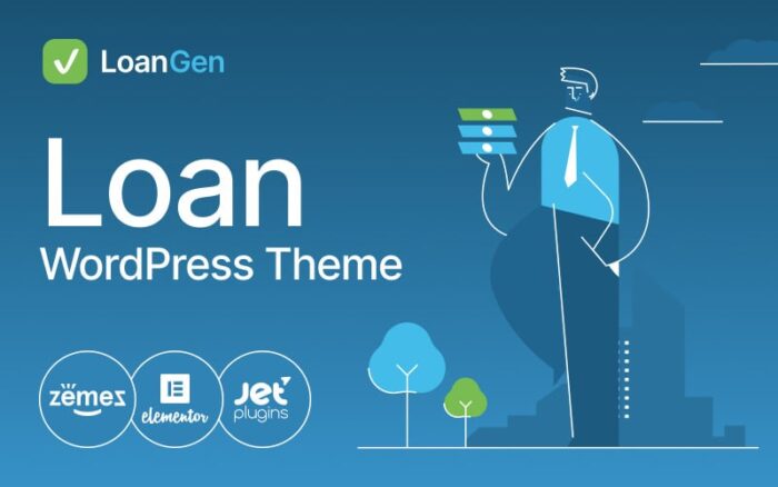 LoanGen - Kredi WordPress Teması