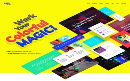 Magic - Çok Amaçlı Yaratıcı WordPress Teması