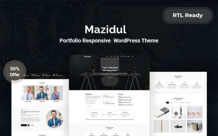 Mazidul Portföy Duyarlı WordPress Teması