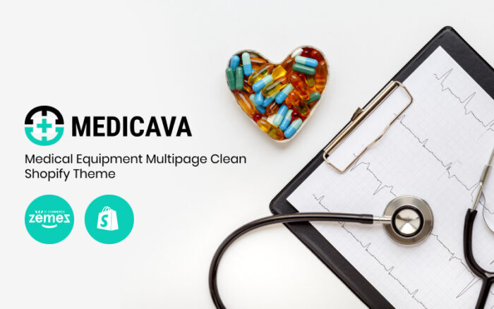 Medicava - Tıbbi Ekipman Çok Sayfalı Temiz Shopify Teması