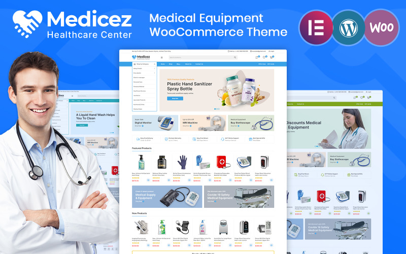 Medicez - Eczane, İlaç ve Sağlık WooCommerce Teması