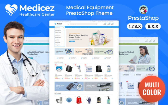 Medicez - Medikal, İlaç ve Eczacılık PrestaShop Teması