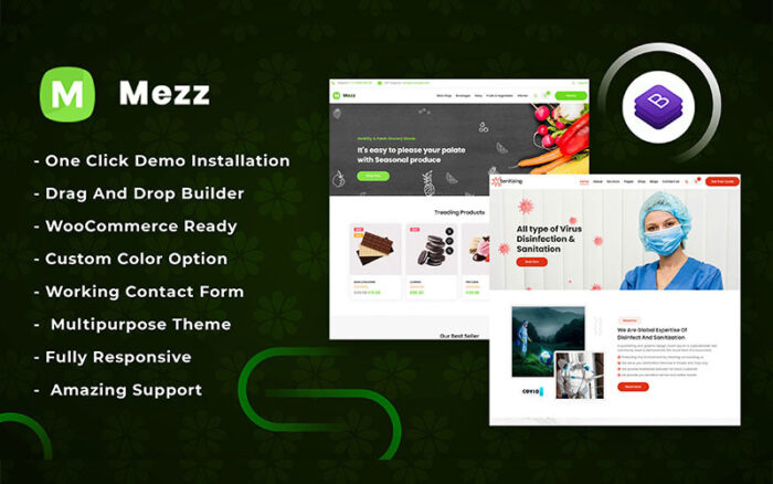 Mezz-Senitizing Duyarlı WordPress Teması