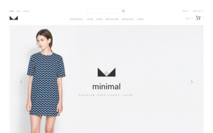 Minimal PrestaShop Teması