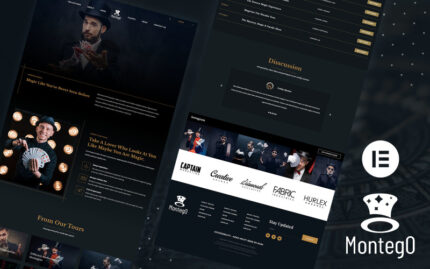 Montego - Magic & Illusionists WordPress Teması