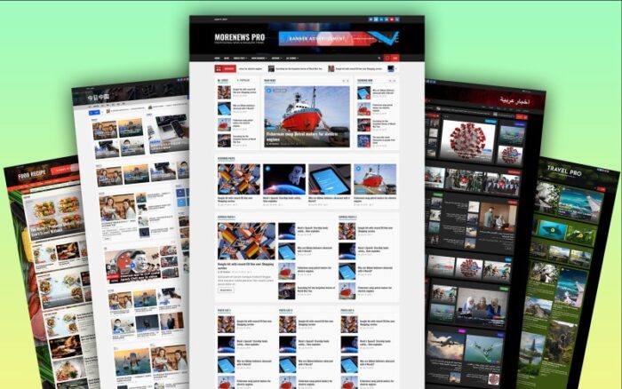 MoreNews Pro – Haber, Blog ve Dergi Web Siteleri için Profesyonel WordPress Teması