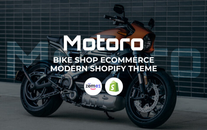 Motoro - Bisiklet Mağazası e-Ticaret Modern Shopify Teması