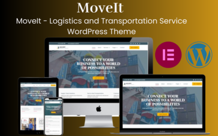 MoveIt - Lojistik ve Taşımacılık Hizmeti WordPress Teması