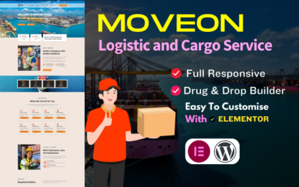 Moveon Lojistik ve Kargo Hizmeti Wordpress Teması