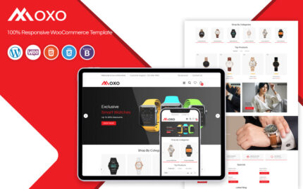 Moxo - Duyarlı WooCommerce Şablonunu İzleyin