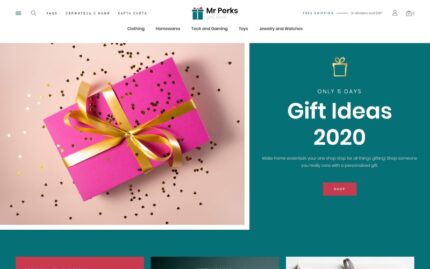 Mr Perks - Gifts Store Template PrestaShop Teması