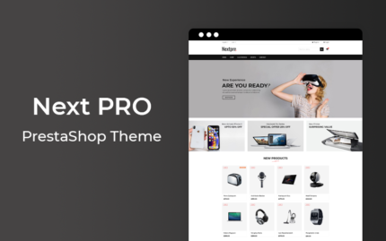 Next Pro - Elektronik Duyarlı Prestashop Teması