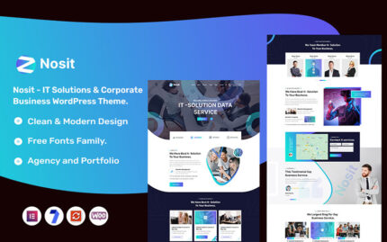 Nosit BT Çözümleri ve Kurumsal İşletme WordPress Teması