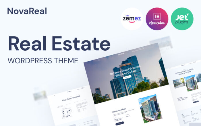 Nova Real - Emlak Şirketi WordPress teması