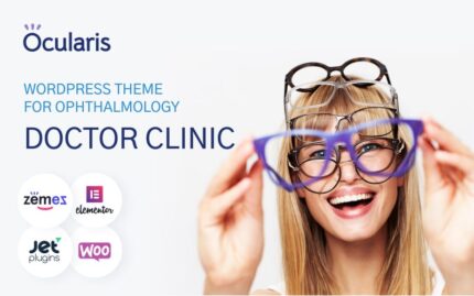 Ocularis - Oftalmoloji için Doktor Kliniği WordPress Teması