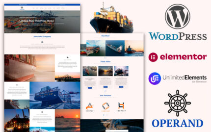 Operand - İşletim ve Kiralama Açılış Sayfası WordPress Teması