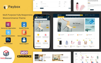 PayBox - Çok Amaçlı Süper Market WooCommerce Teması