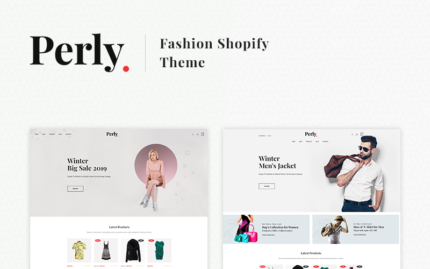 Perly - Moda Shopify Teması