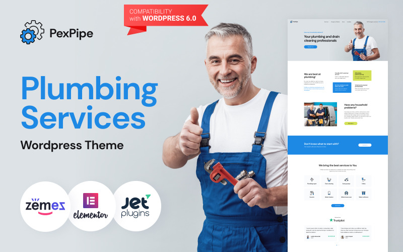 PexPipe - Sıhhi Tesisat Hizmetleri WordPress Teması