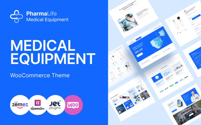 PharmaLife - Eczane WooCommerce WordPress Duyarlı Teması