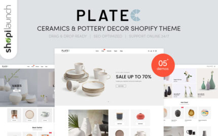 Platec - Seramik ve Çömlek Dekor Shopify Teması