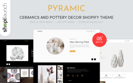 Pyramic - Ceramics & Pottery Decor Shopify Teması