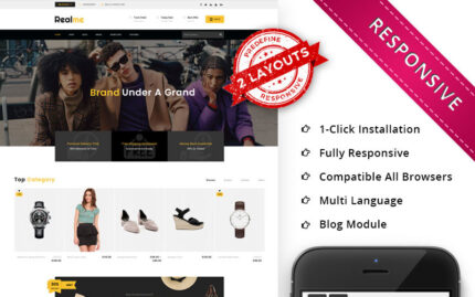 Realme Multipurpose - Duyarlı WooCommerce Teması