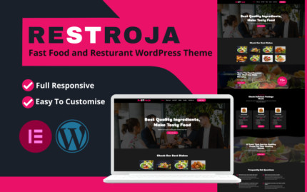 Restoran Fast Food Ve Resturant Tam Duyarlı Wordpress Teması