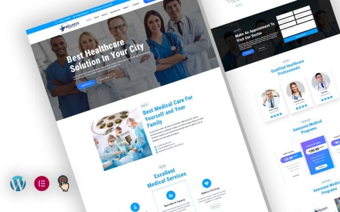 Rxwellness Medical Hospital WordPress Teması