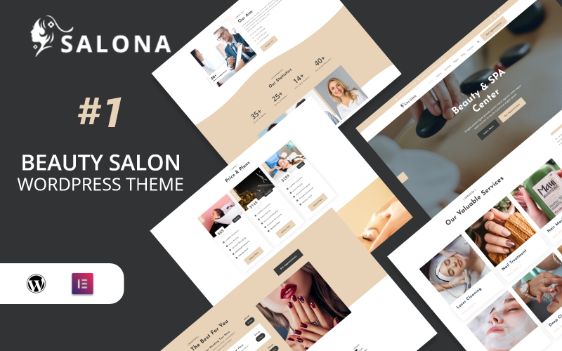 Salona - Tırnak spa, Masaj spa ve Salon WordPress Teması