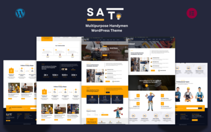 Sato - Tamirci Hizmetleri WordPress Teması