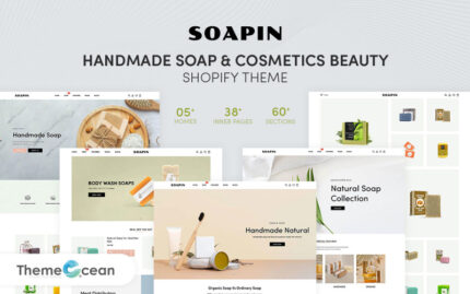 Soapin - El Yapımı Sabun ve Kozmetik Güzellik Shopify Teması