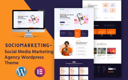 Sociomarketing - Sosyal Medya Pazarlama Ajansı WordPress Teması