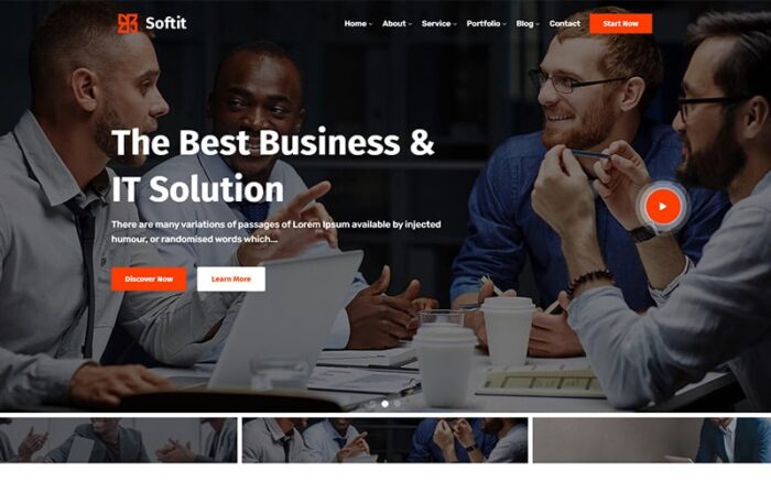 Softit - BT Çözüm Hizmetleri ve Teknolojisi WordPress Teması