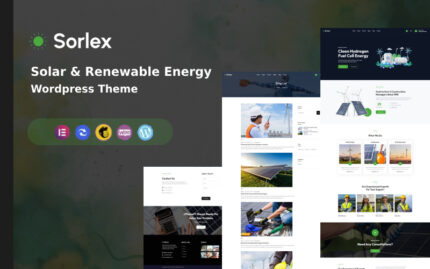 Sorlex - Güneş ve Yenilenebilir Enerji Wordpress Teması