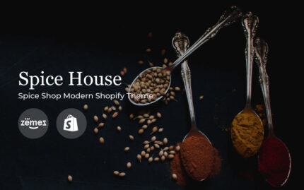 Spice House - Spice Shop Modern Shopify Teması